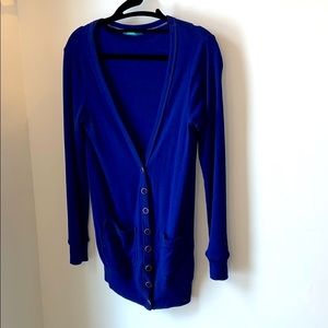 Aritzia. Talula royal blue cardigan. XS